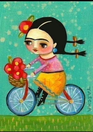 frida en bicicleta p